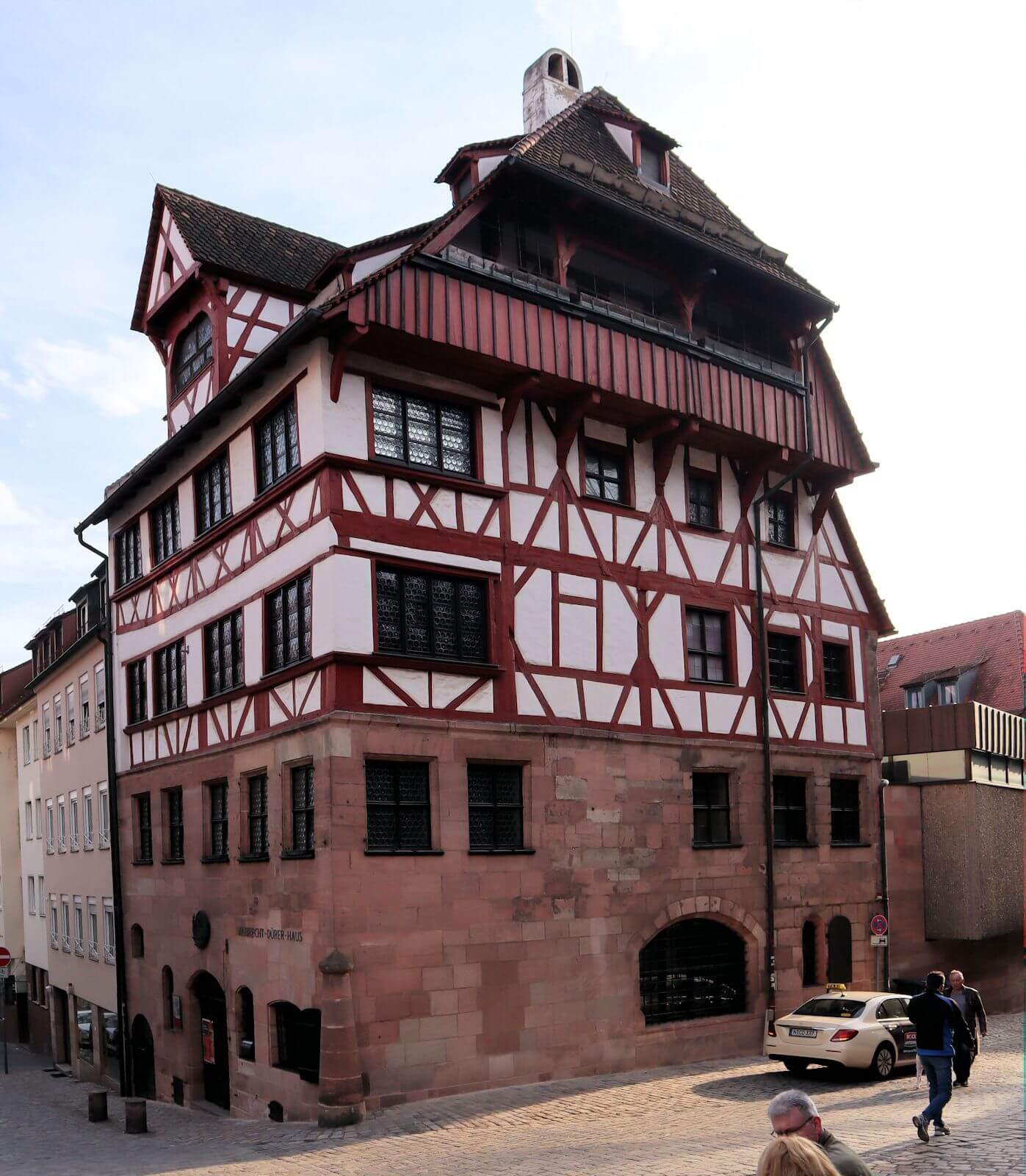 Albrecht Dürers Haus in Nürnberg von 1509 bis zu seinem Tod