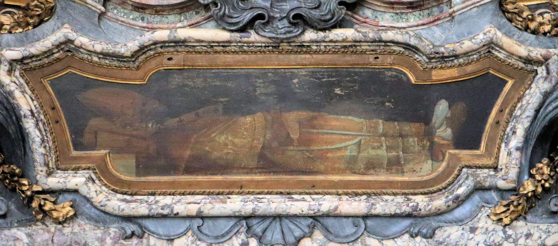 Alexander Saulis Grab in der Kathedrale in Pavia