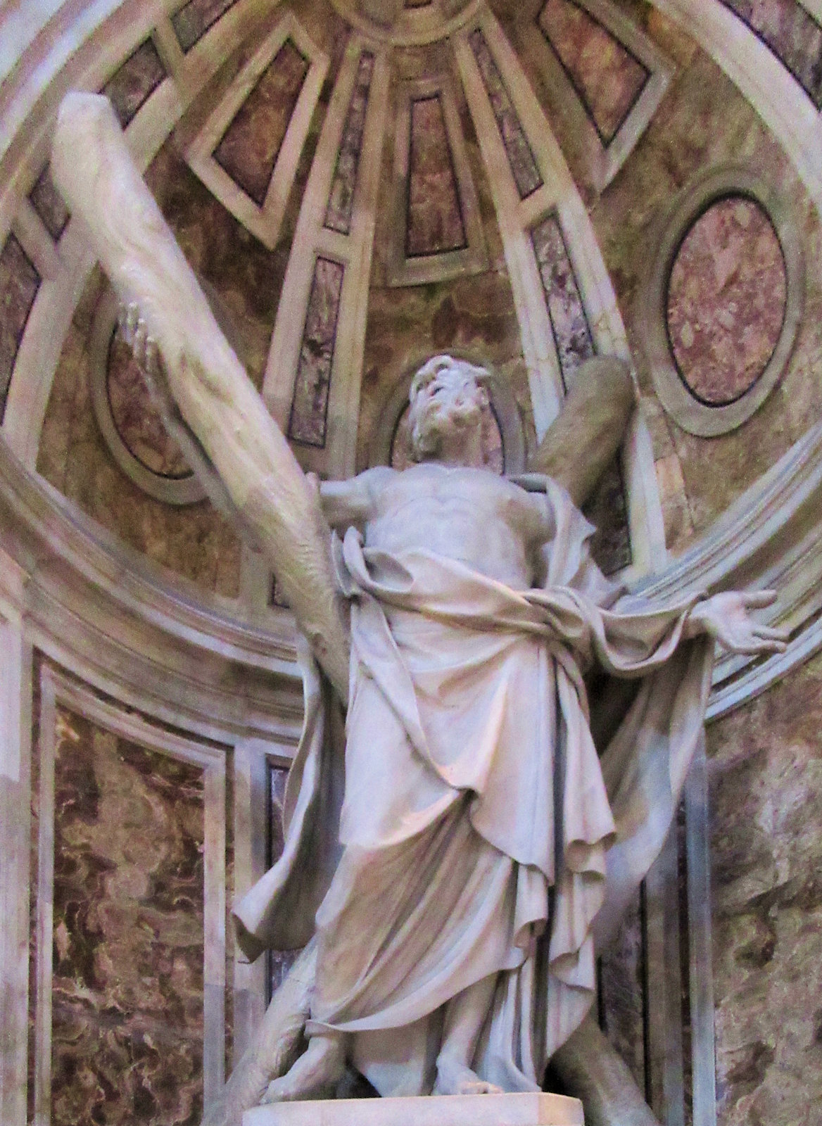 François Duquesnoy: Statue, um 163, in der, in der Peterskirche in Rom