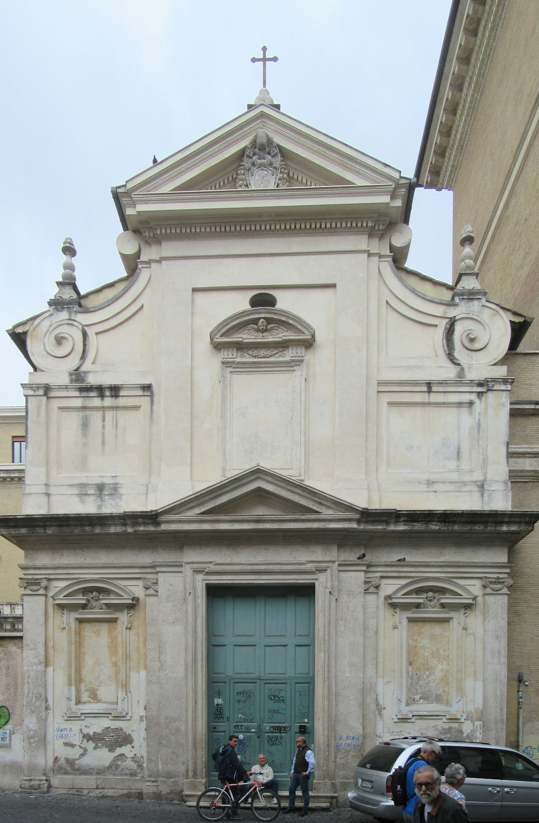 Kirche San Callisto im Stadtteil Trastevere in Rom