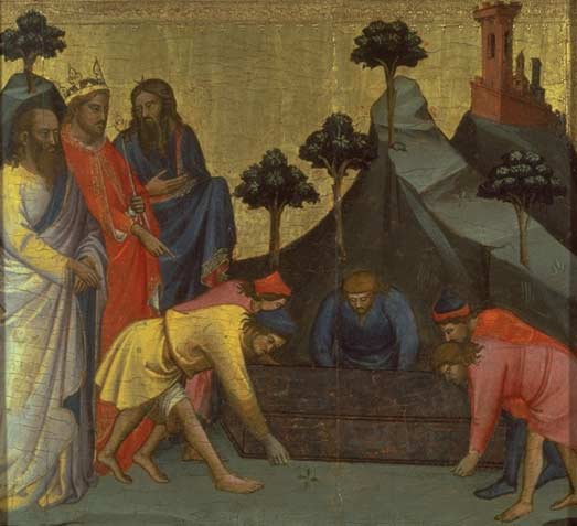 Niccolò di Pietro Gerini (1368 - 1415): Die Hinrichtung der 'vier gekrönten', Museum of Art in Birmingham, Alabama/USA