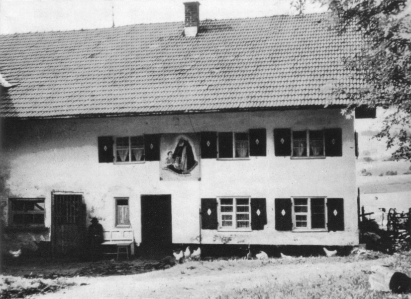 Georgs Geburtshaus in Kreuzegg bei Pfronten