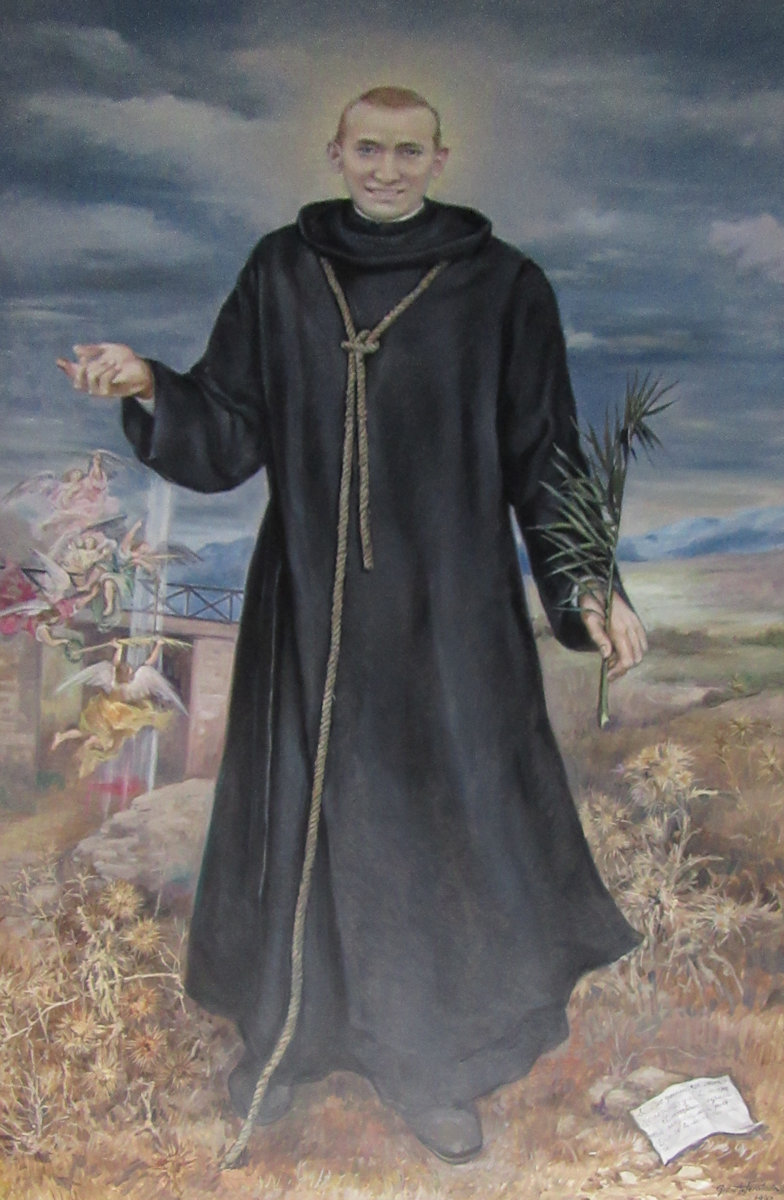 Bild von Hyazinth Hoyuelos Gonzalo im Kloster nahe Cubas de la Sagra bei Madrid
