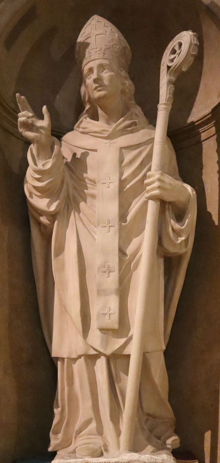 Statue in der Kathedrale in Acqui Terme