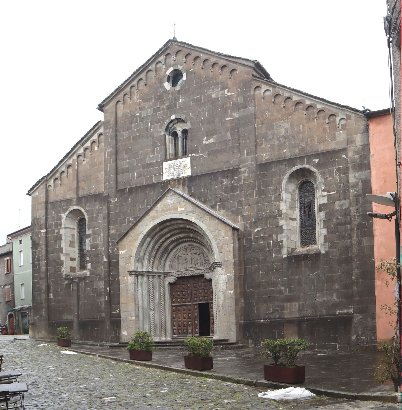 „Kathedrale” genannte Pfarrkirche in Berceto