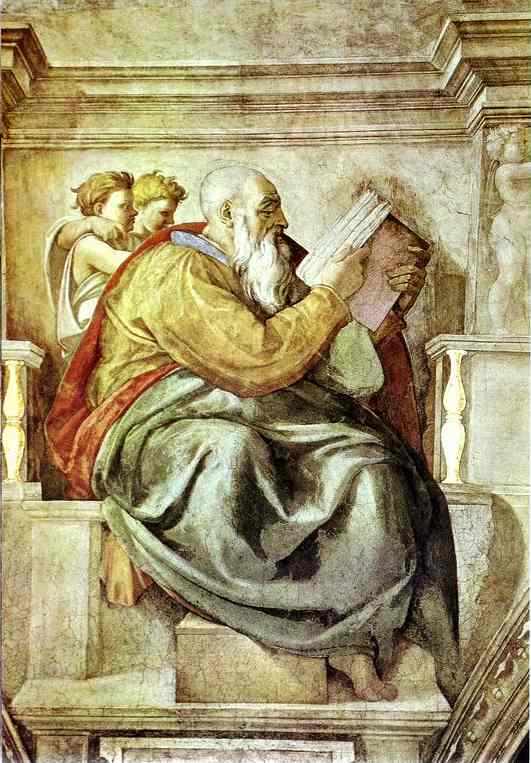 Michelangelo Buonarroti: Fresko in der Sixtinischen Kapelle in Rom