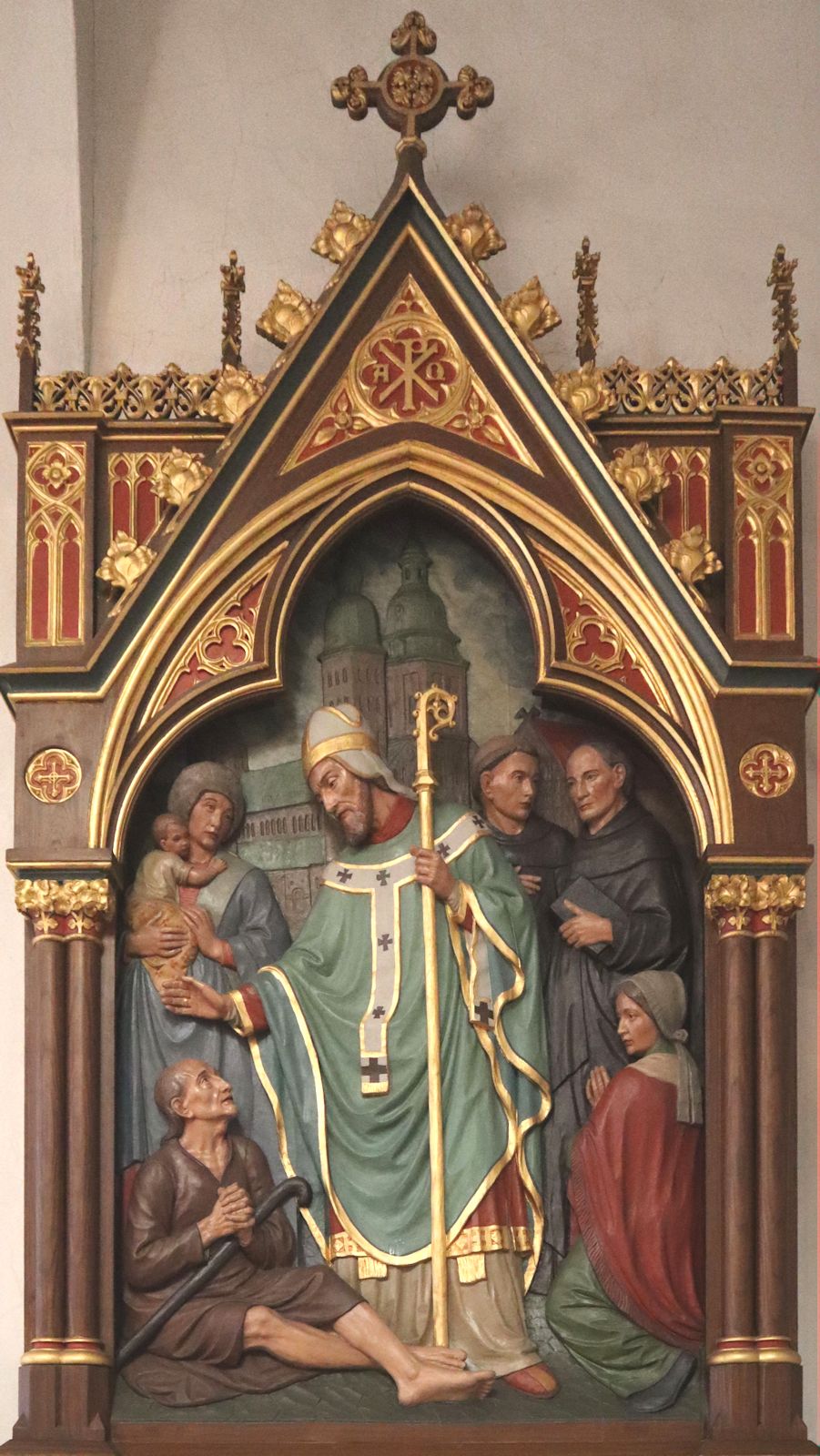 Jacob Holtmann: Adolf-Altar, 1924, im Dom in Osnabrück