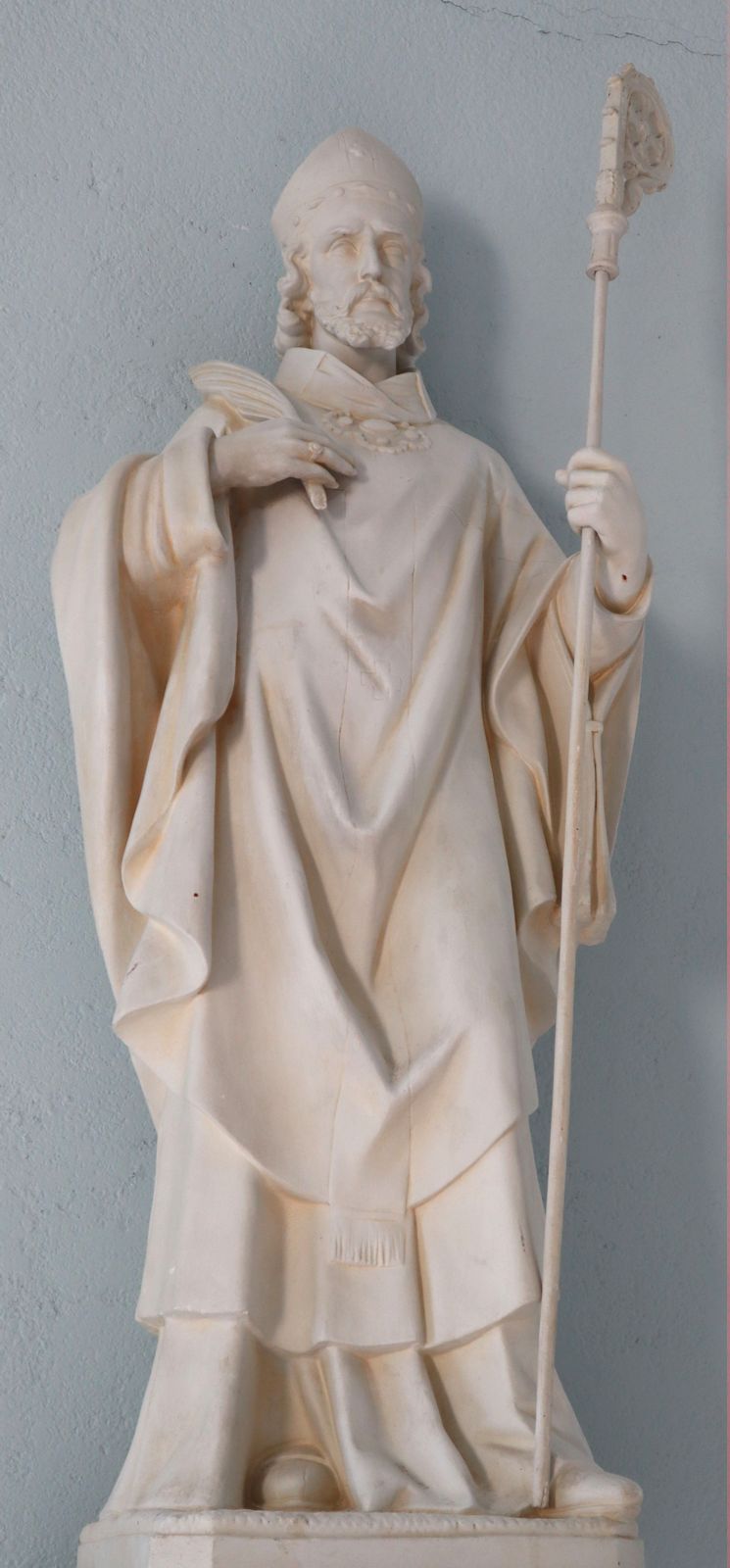 Statue in der Pfarrkirche in Saint-Agrève
