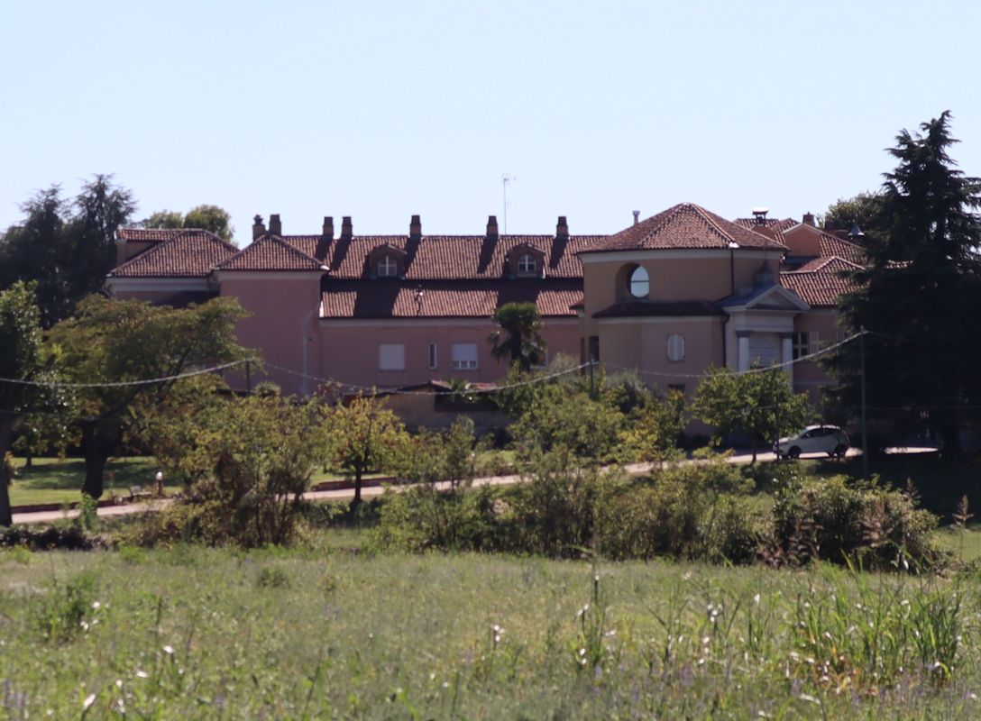 Geburtshaus in Moncalieri, heute ein Altersheim der „kleinen Schwestern von Maria von der Fürbitte”