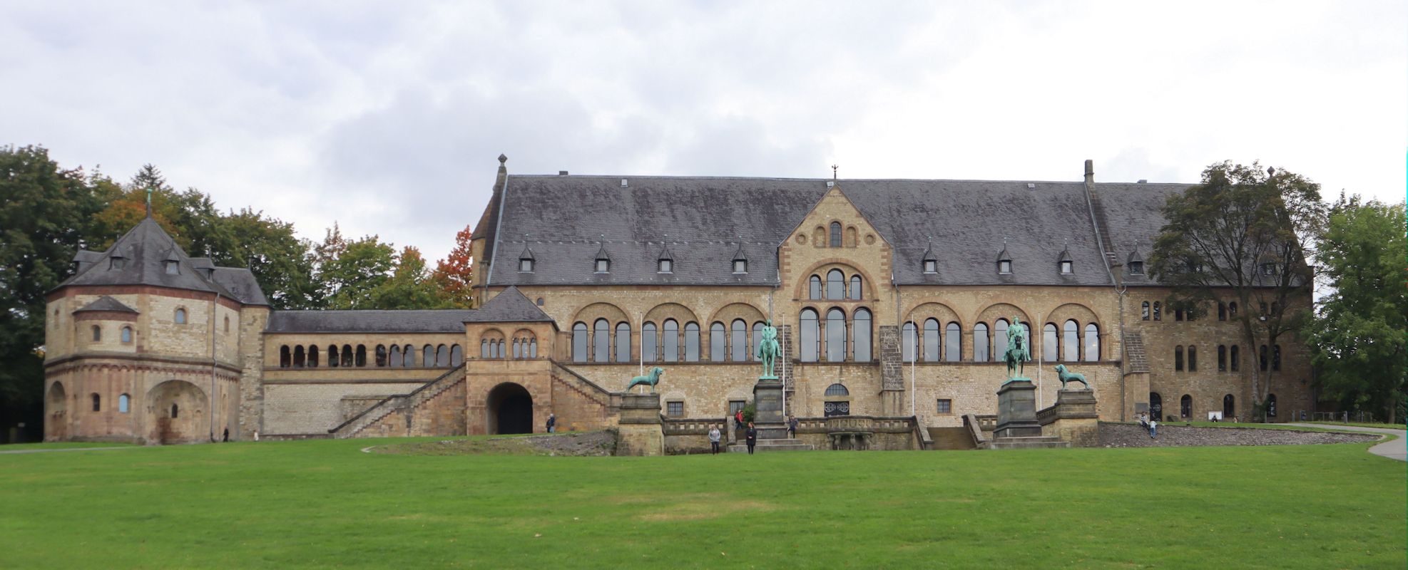 Kaiserpfalz in Goslar, 1873 bis 1879 rekonstruiert