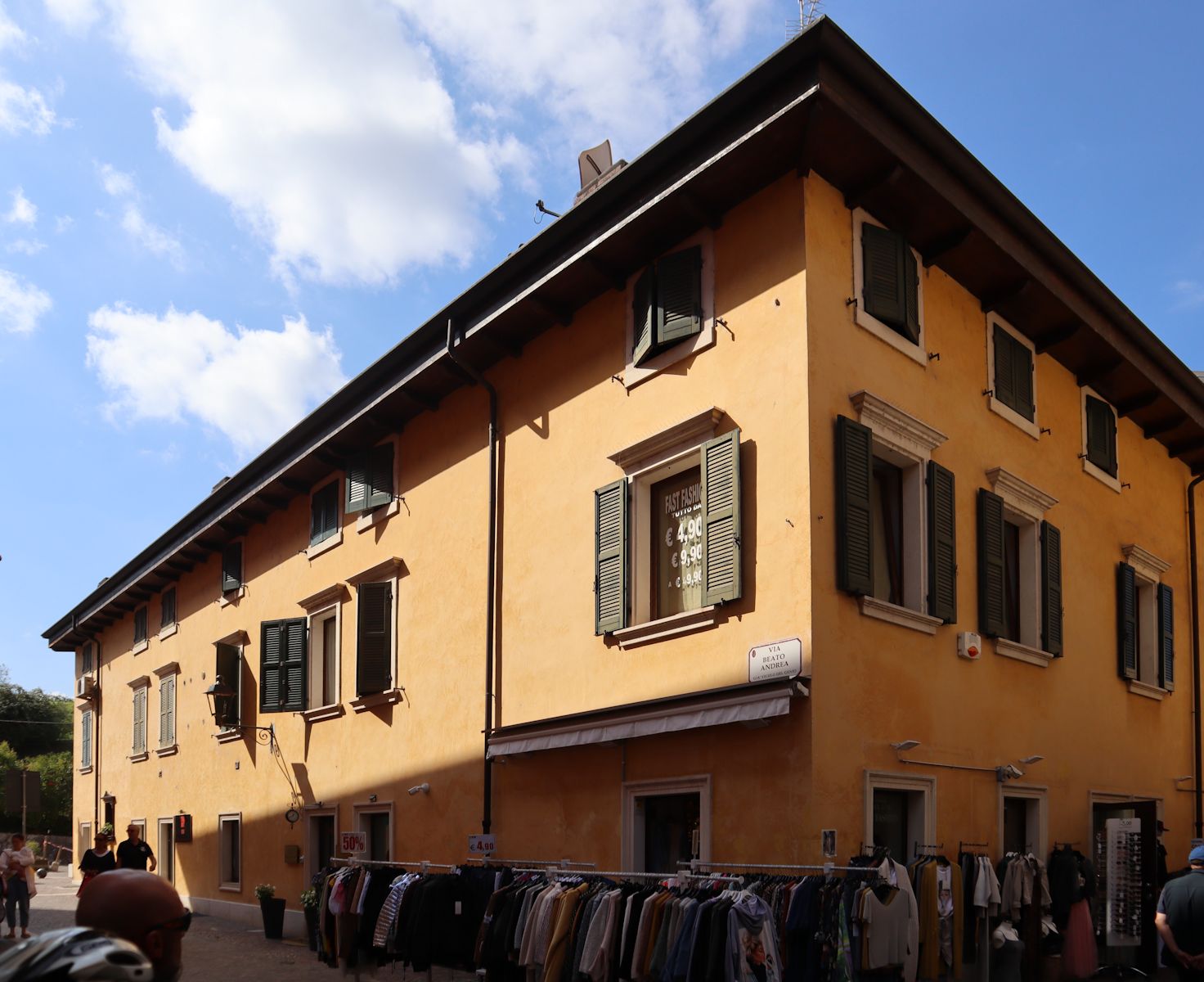 Andreas' Geburtshaus in Peschiera del Garda