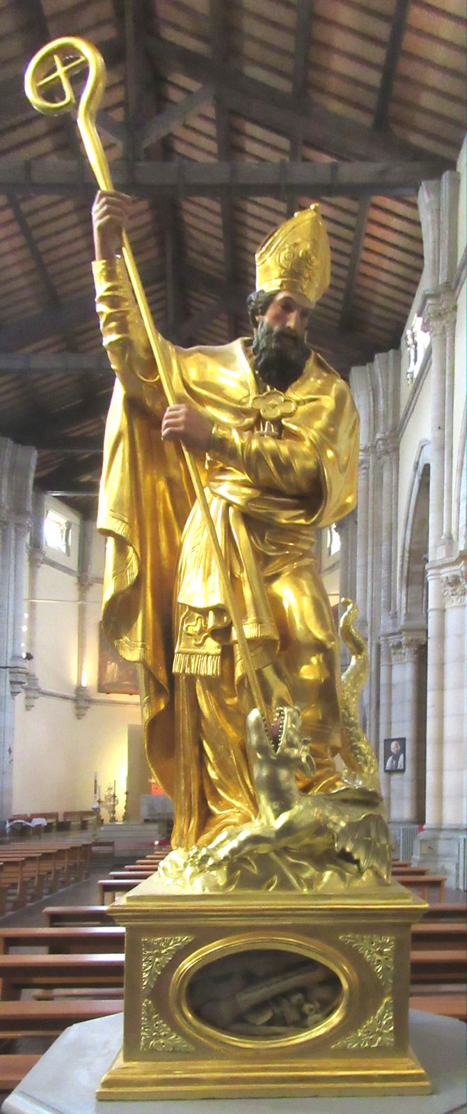 Reliquienstatue, 19. Jahrhundert, in der Kirche Saint-Michel in Draguignan