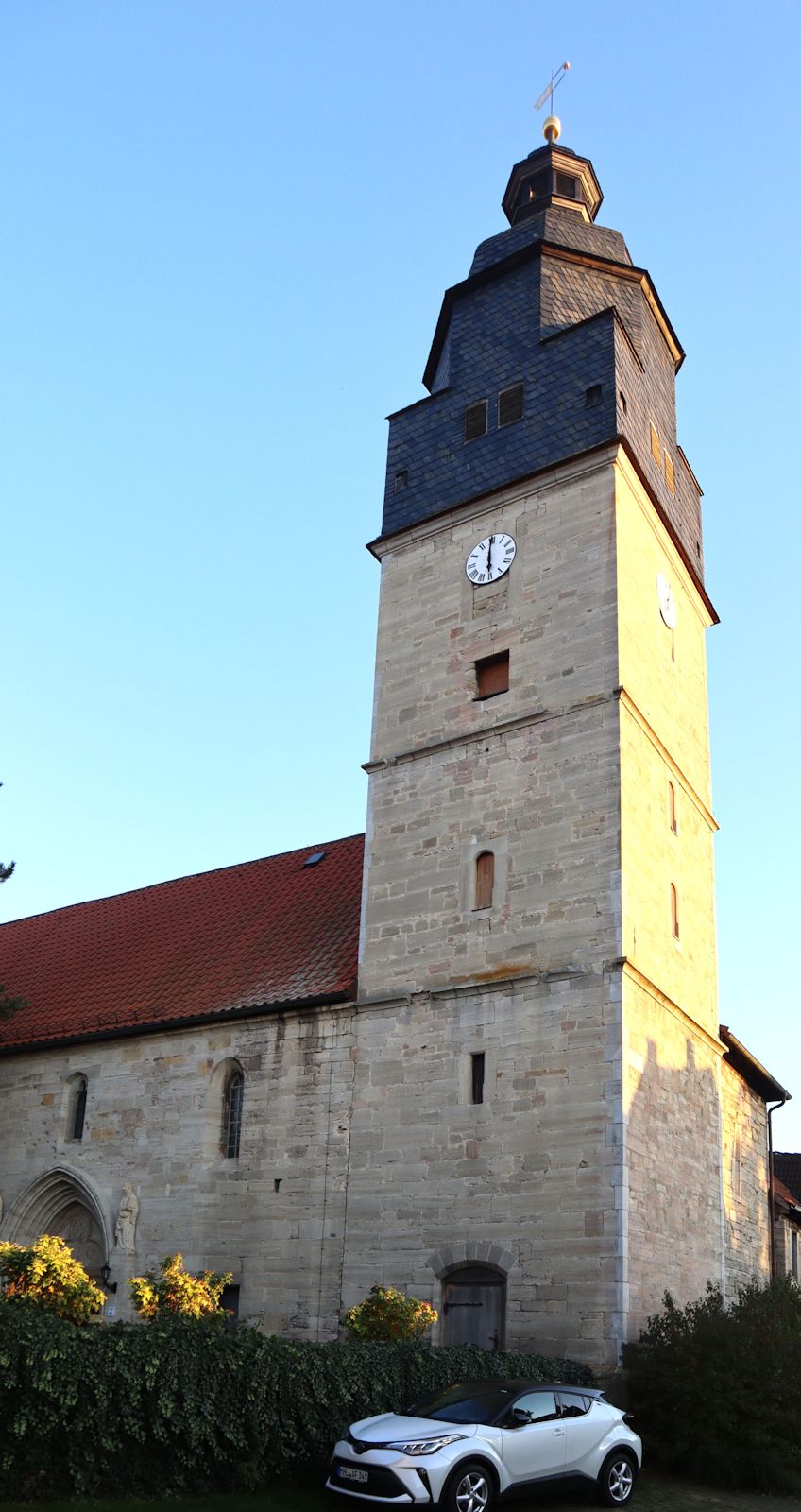 Kirche des ehemaligen Klosters in Oberdorla