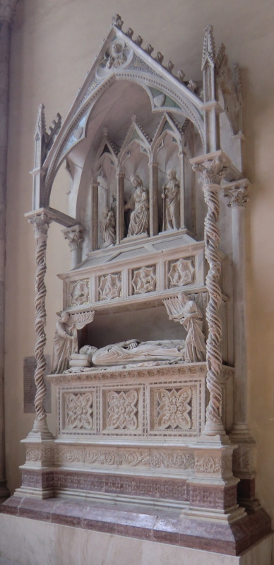 Benedikts Monumentalgrab, in der Kirche S. Domenico in Perugia