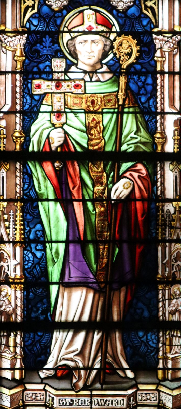 Glasfenster, 1892, in der Kirche St. Gregor VII in Bad Harzburg