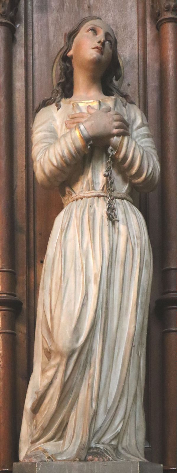 Statue in der Kirche Sainte-Blandine im Stadtteil Perrache in Lyon