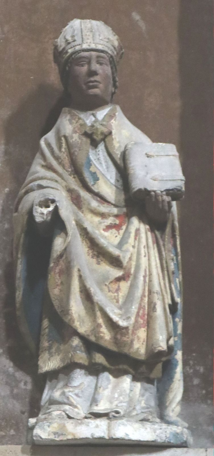 Statue, um 1485, in der Stiftskirche Saint-Lazare in Avallon