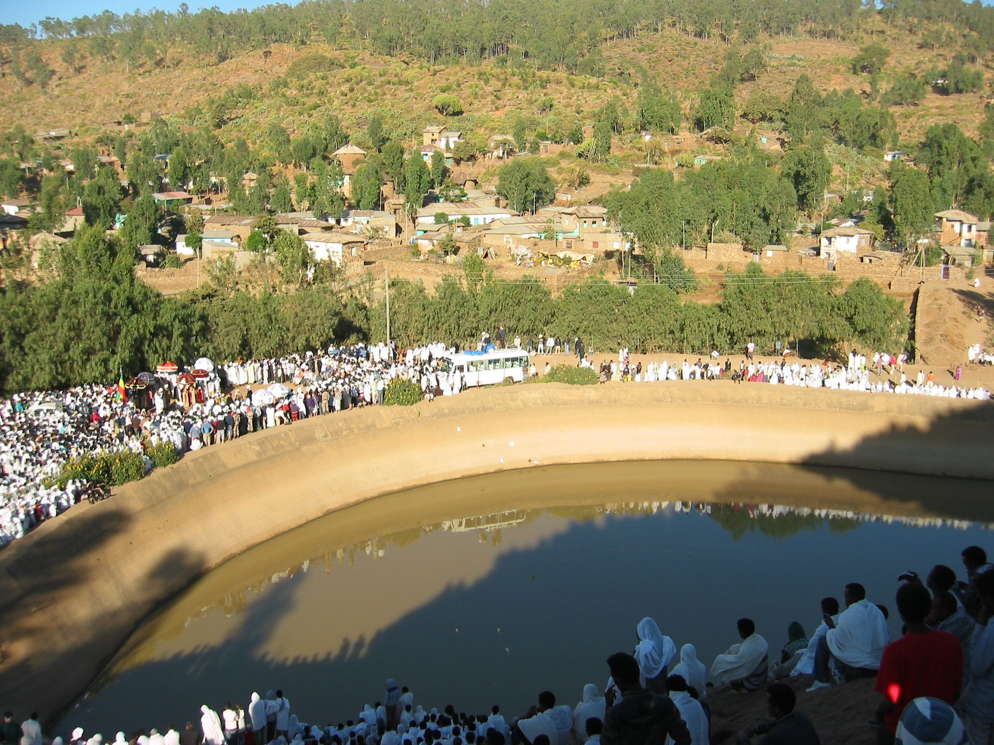 „Bad der Königin von Saba” in Aksum