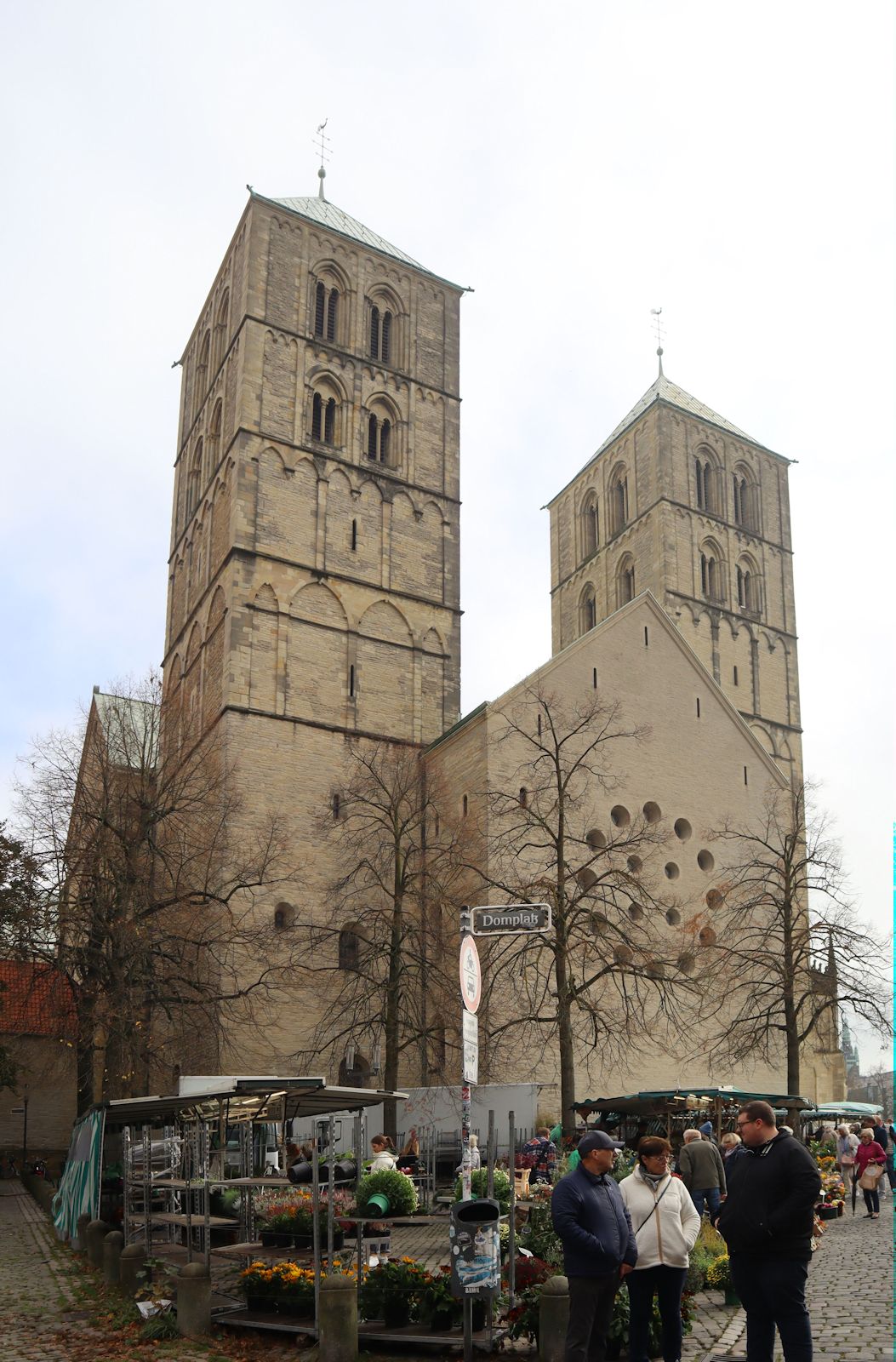 Westwerk des Doms in Münster