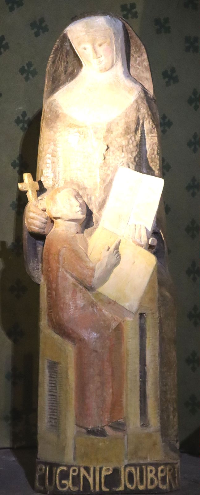 Statue in der Kathedrale in Le Puy-en-Velay