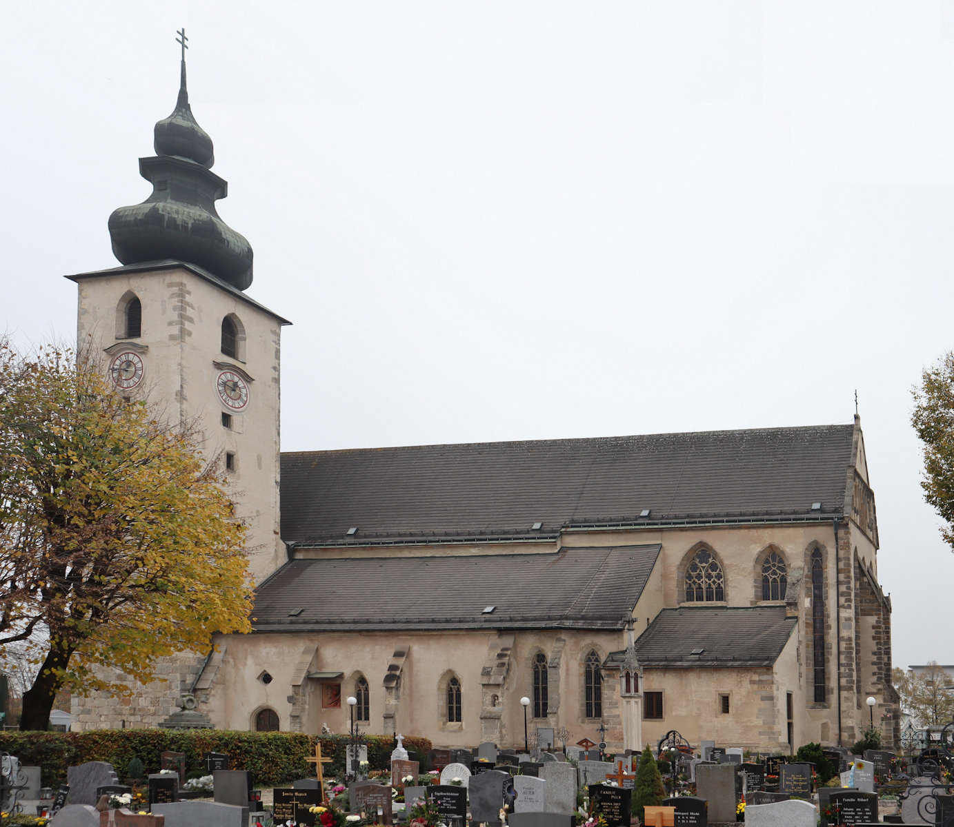 St.-Laurenz-Basilika in Lorch, heute Ortsteil von Enns