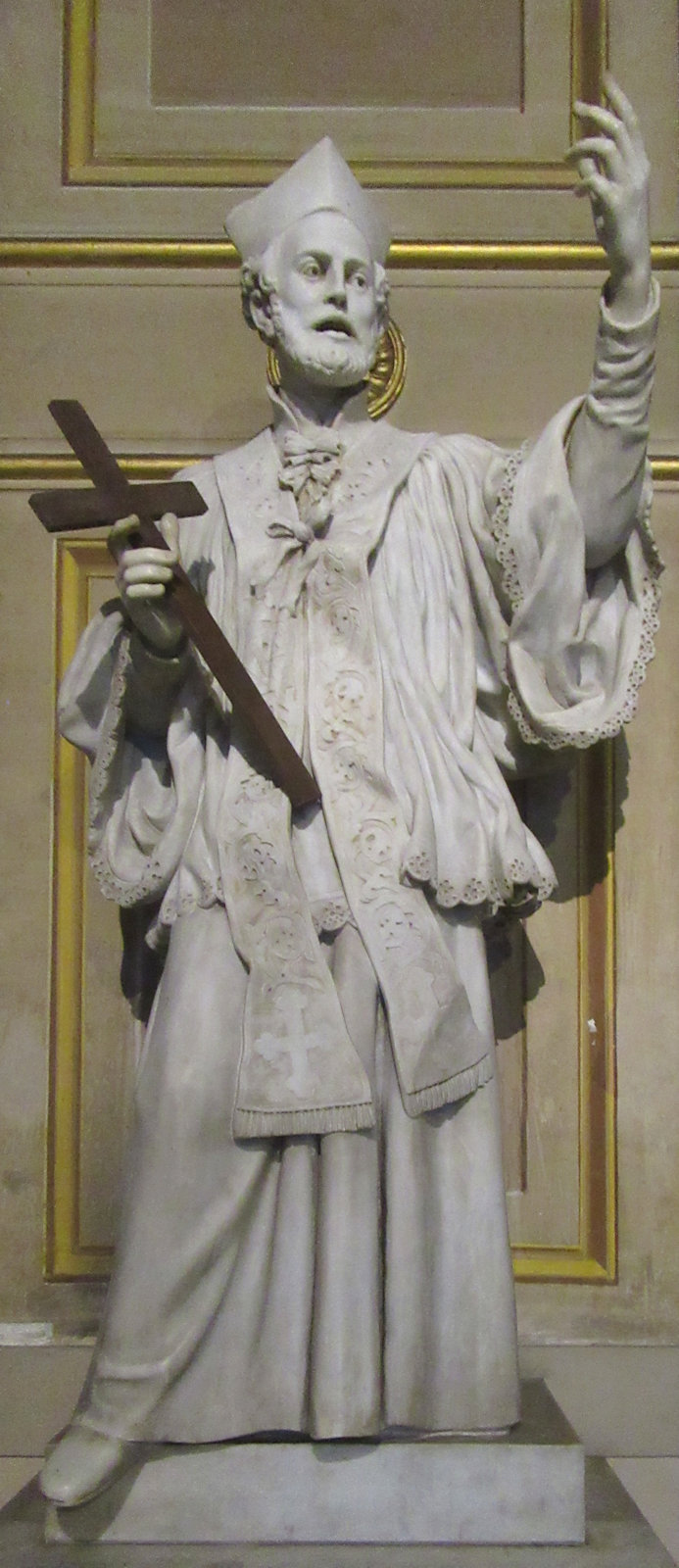 Stefano Maderna: Statue, in der Kirche San Lorenzo in Damaso in Rom