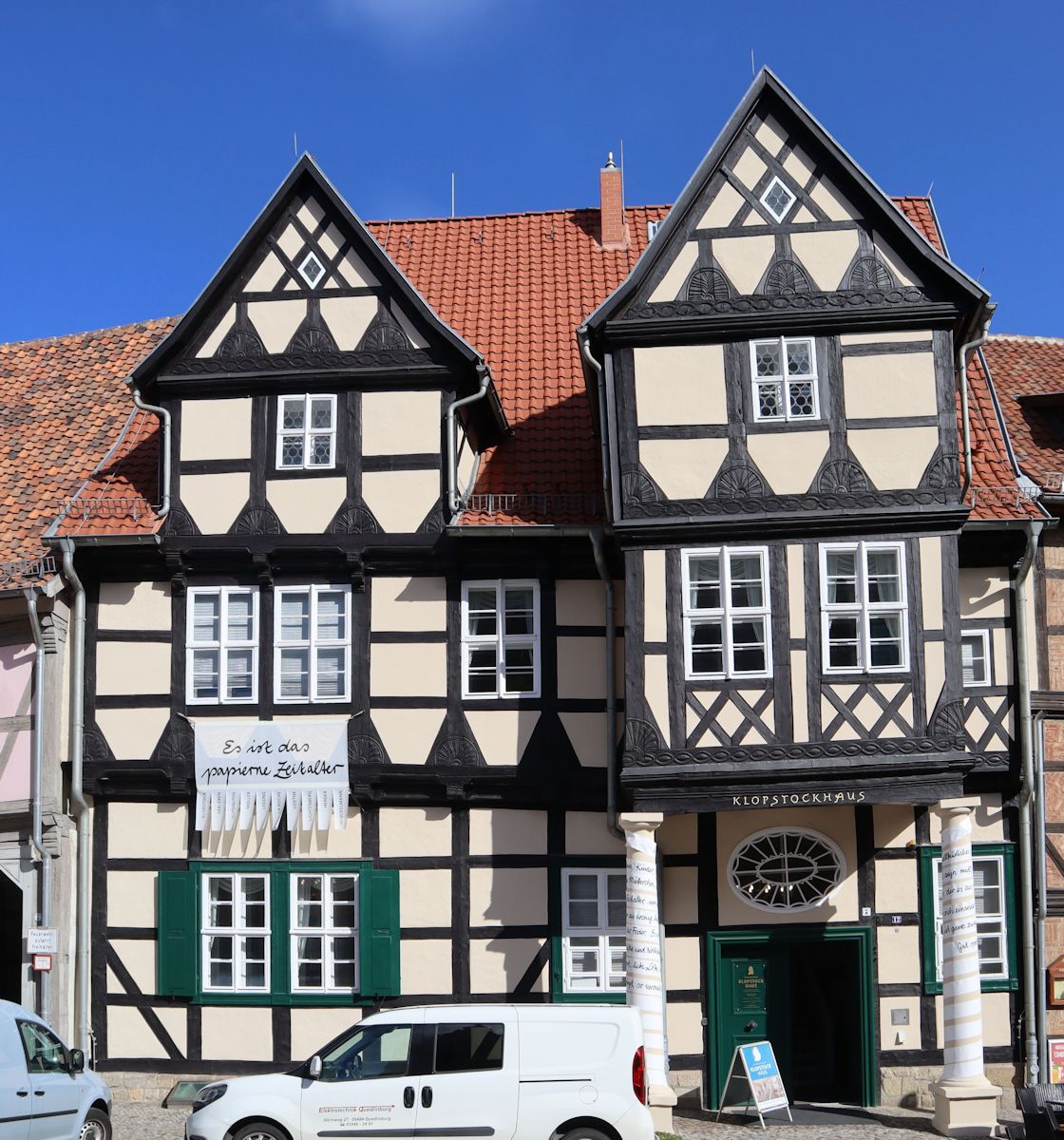 Klopstocks Geburtshaus in Quedlinburg