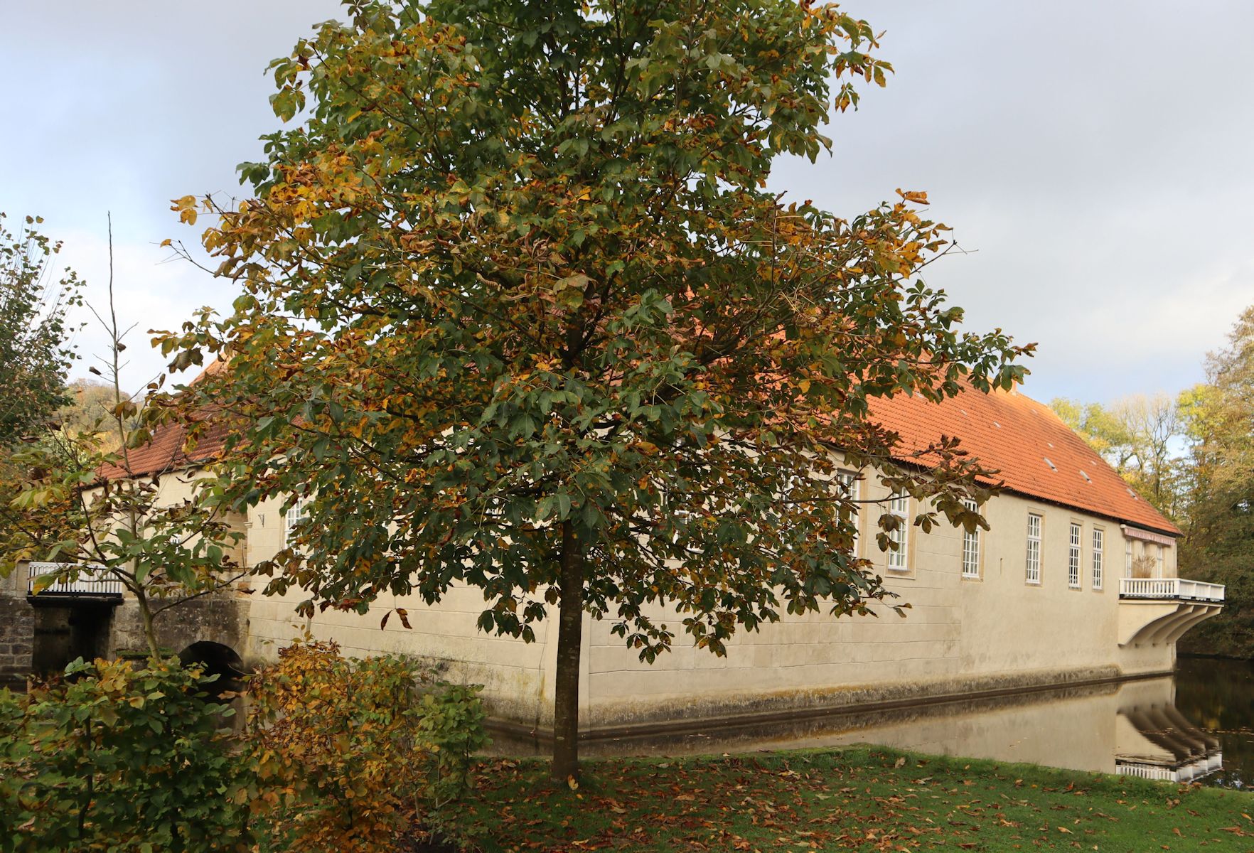 von Bodelschwinghs Geburtsort, das Wasserschloss „Haus Mark” in Tecklenburg