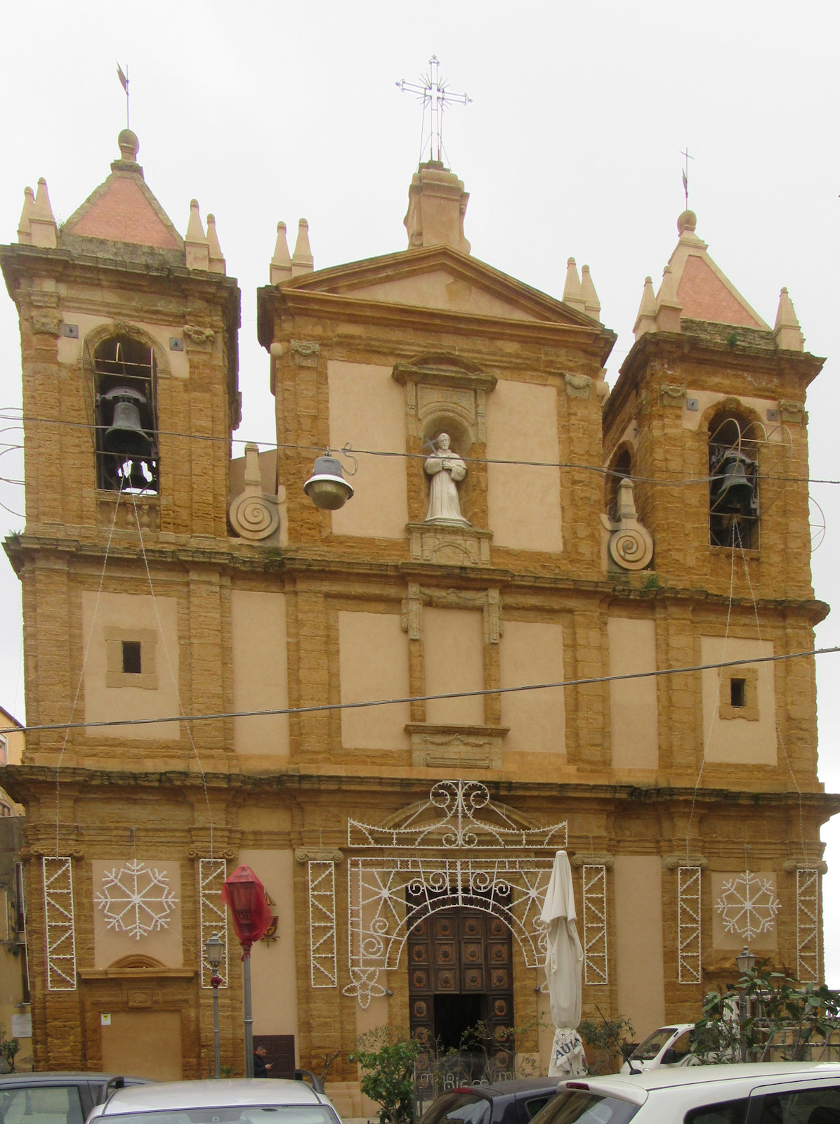 Franziskanerkirche in Agrigent, errichtet 1295