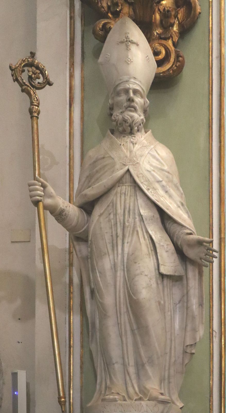 Laurenzio Franzoni: Statue, 1811, in der Kathedrale in Pontremoli