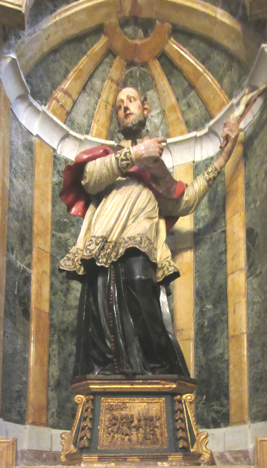 Rocco Jacopelli (zugeschrieben): Statue, 18. Jahrhundert, in der Kathedrale in Agrigent