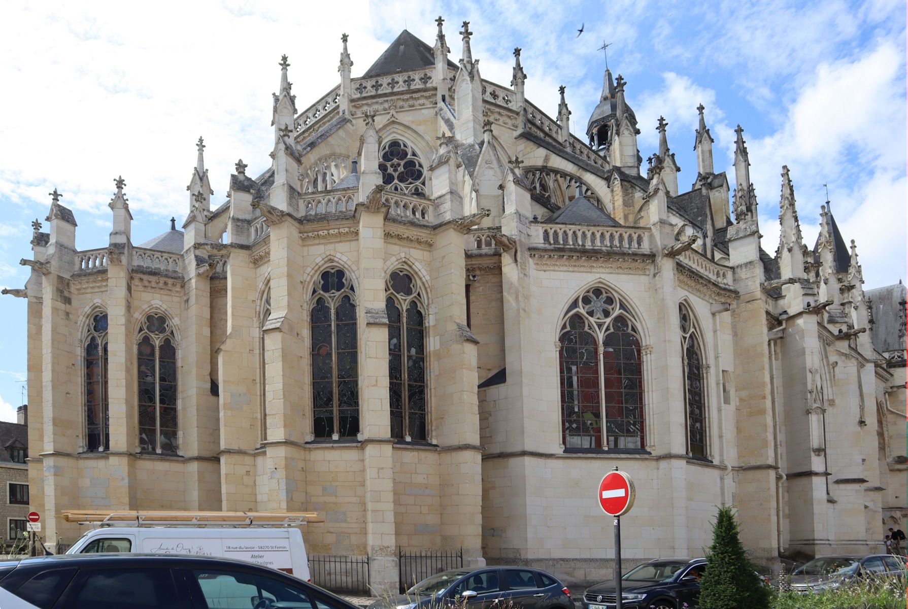 Chor der Kathedrale in Nevers