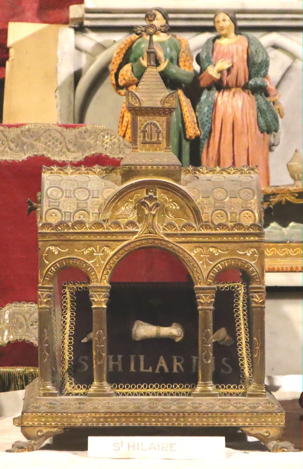 Reliquiar in der Kathedrale Saint Trophime in Arles
