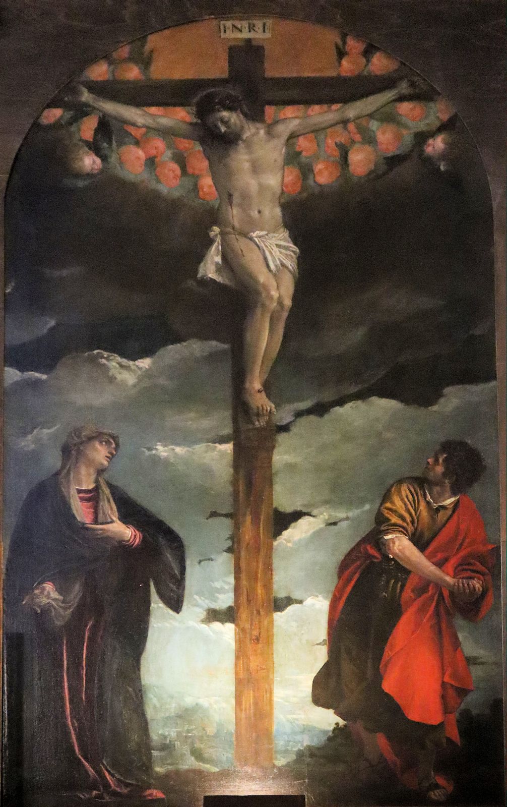 Paolo Veronese: Kreuzigung, 1580, in der Kirche San Lazzaro dei Mendicanti in Venedig