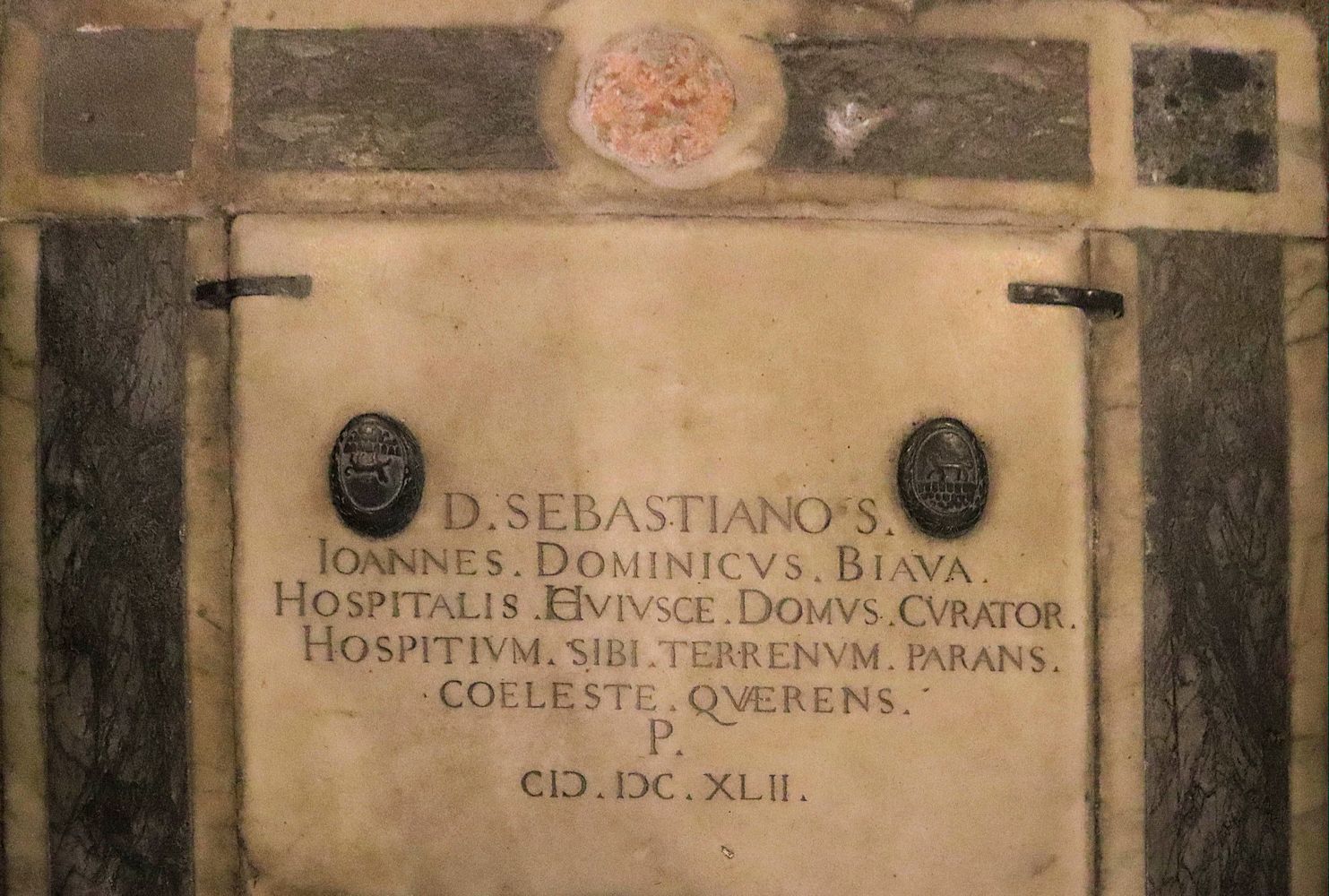 Scheingrab in der Kirche San Lazzaro dei Mendicanti in Venedig