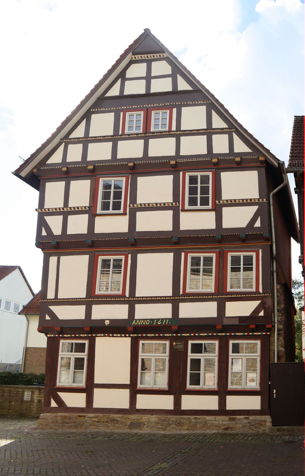 Pfarrhaus in Stadthagen, in dem Stegmann wohnte, 1611 erbaut