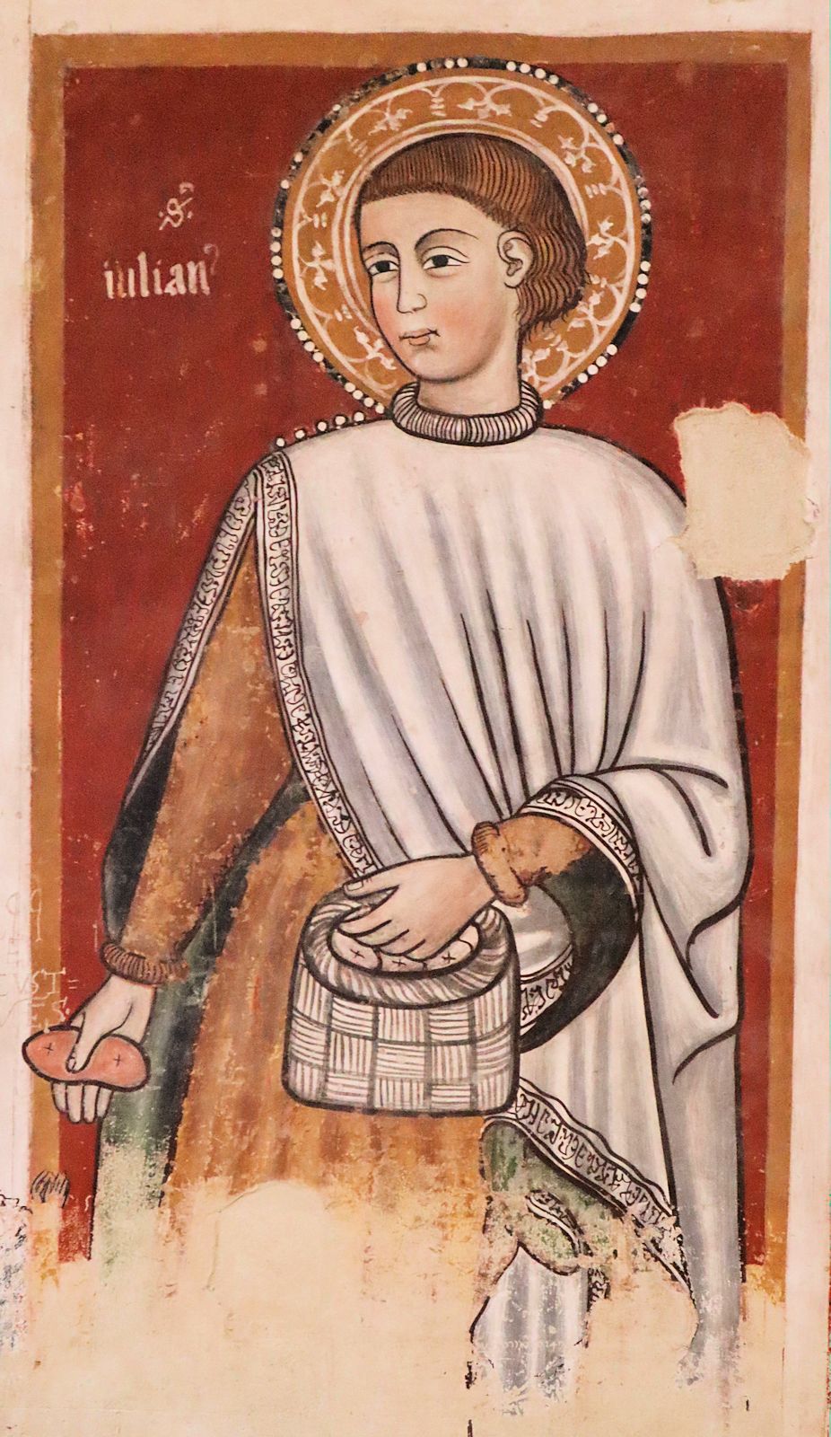Rinaldo von Taranto (zugeschrieben): Fresko in der Kathedrale in Matera, um 1285