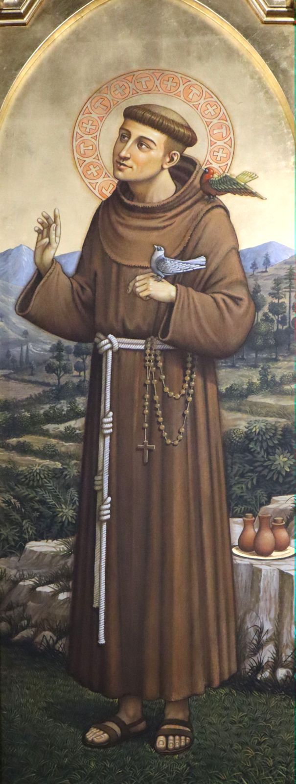 Liberatus, Altarbild in der Kirche des Klosters San Liberato bei San Ginesio