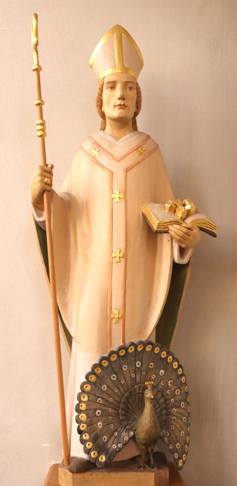 Statue in der Kirche des ehemaligen Kapuzinerklosters in Paderborn