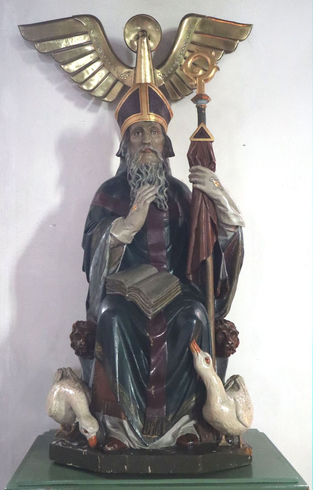 Statue in der Kirche St. Ludgeri in Helmstedt