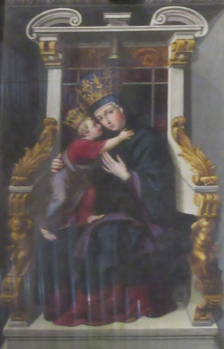 Agustín der Ridaura: Unsere Liebe Frau von den Engeln von Puig, 17. Jahrhundert, in der Kathedrale in Valencia