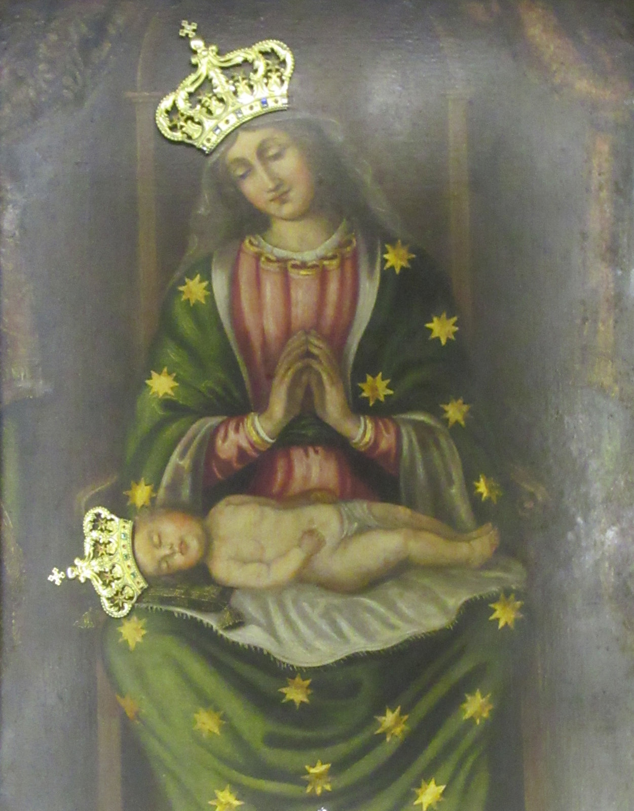 Gnadenbild „Maria ad Rupes” im Santuario in Castel Sant'Elia