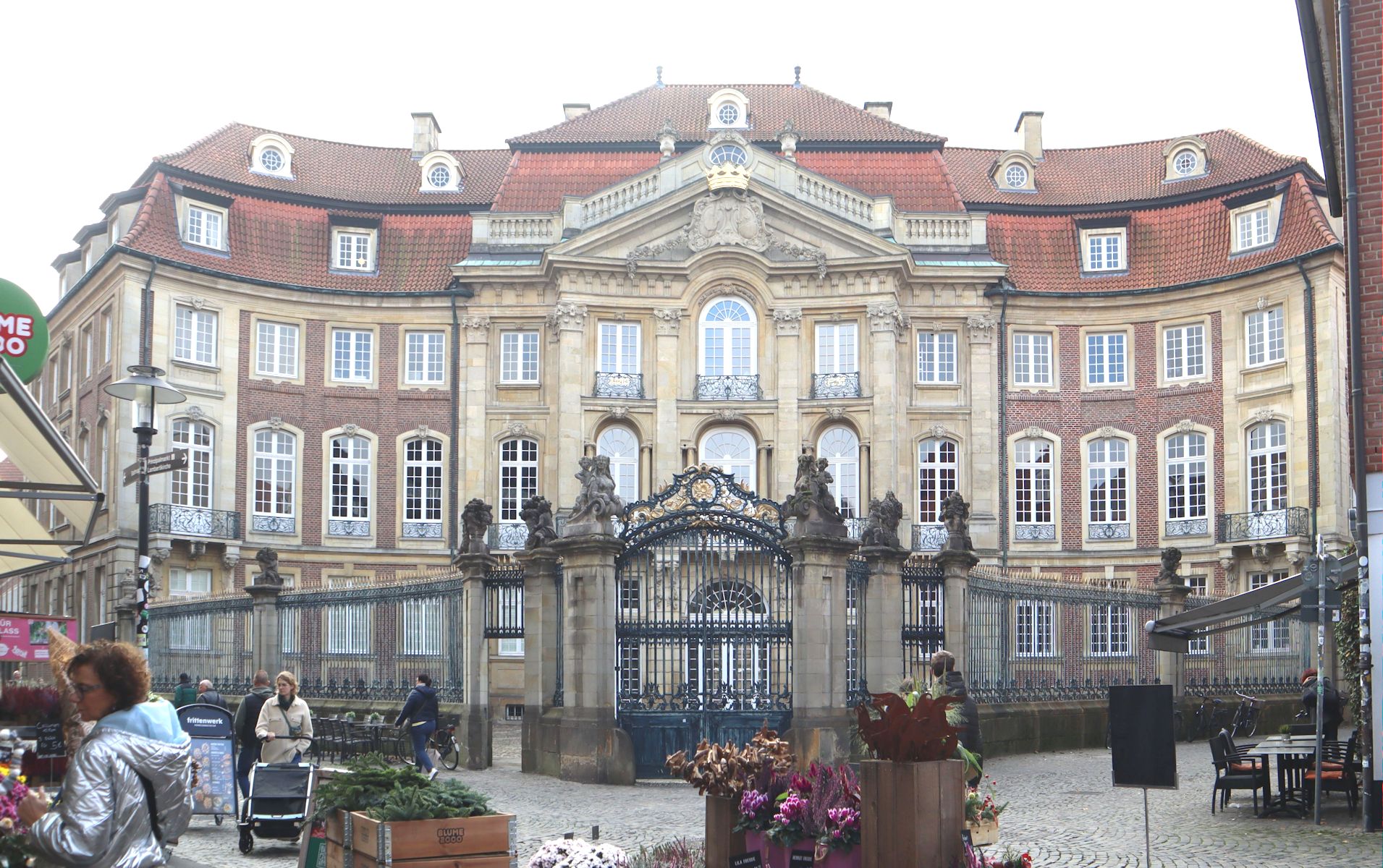 Marias Geburtshaus, der Erbdrostenhof in Münster