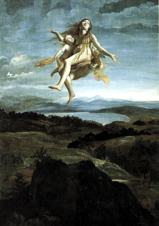 Giovanni Lanfranco: Die Himmelfahrt der Maria Magdalena, um 1605, im Nationalmuseum Capodimonte in Neapel