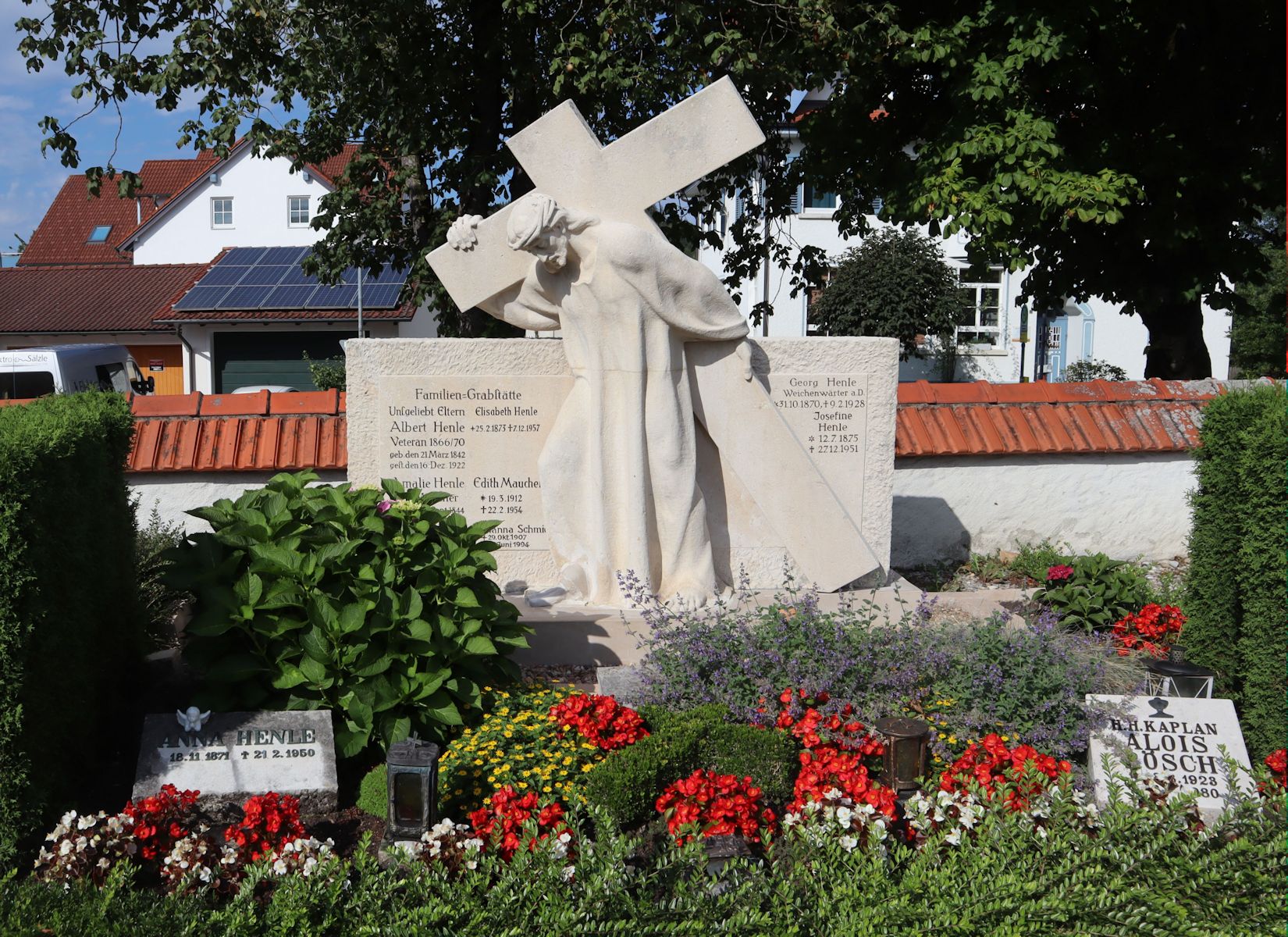 Anna Henles Grab in Aichstetten