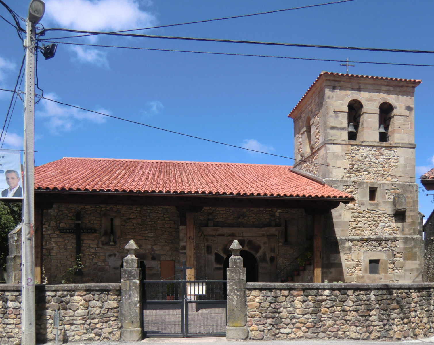 Kirche mit dem Marienbild in San Sebastián de Garabandal