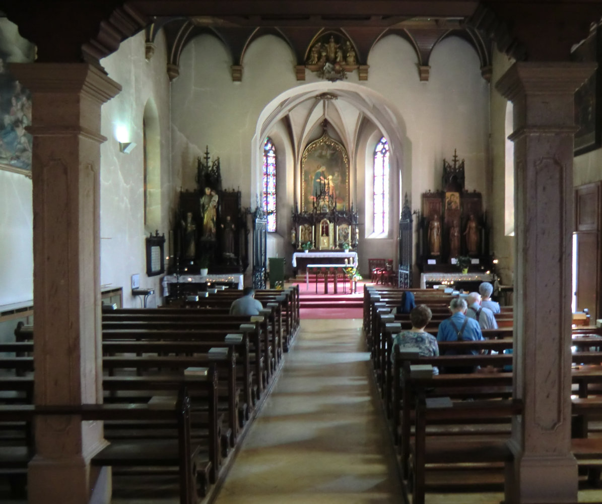 Klosterkirche an der Stelle der Erscheinung in Trois-Epis