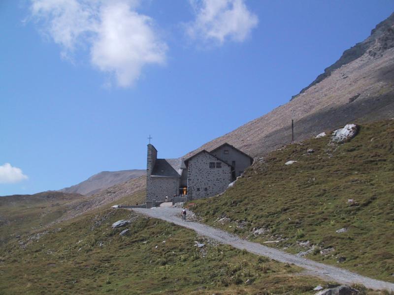 Wallfahrtskirche Ziteil hoch in den Bergen