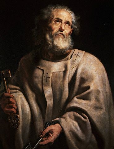 Peter Paul Rubens: Petrus als Papst mit Pallium und Schlüssel