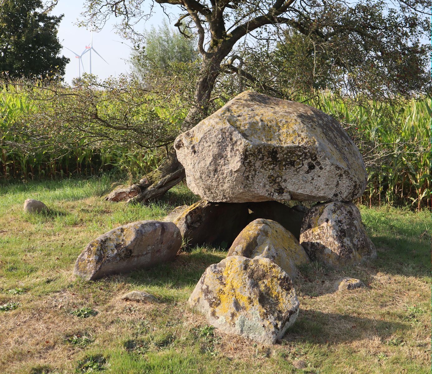 Poppostein bei Helligbek